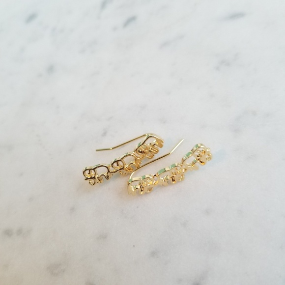 Elephant Climber Earrings - Picture 4 of 6